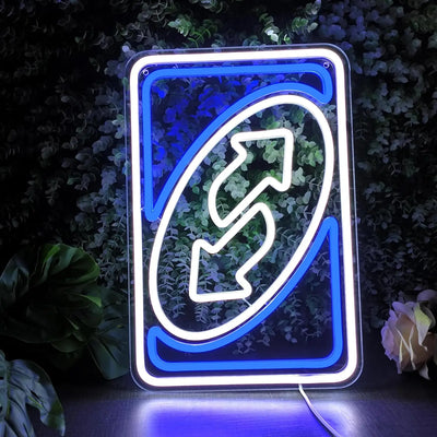 Illumi Uno Reverse Card Neon LED Sign