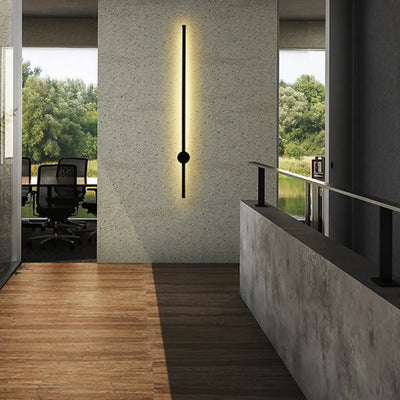 IllumiGlow Linear LED Outdoor Wall Sconce