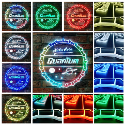 Fallout Nuka Cola Quantum RGB LED Sign