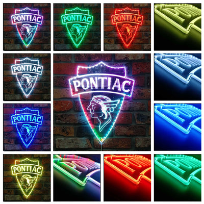 Illumi Pontiac RGB LED Sign