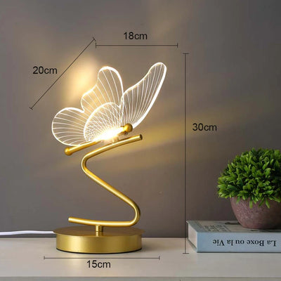 NordicGlow Butterfly Lamp