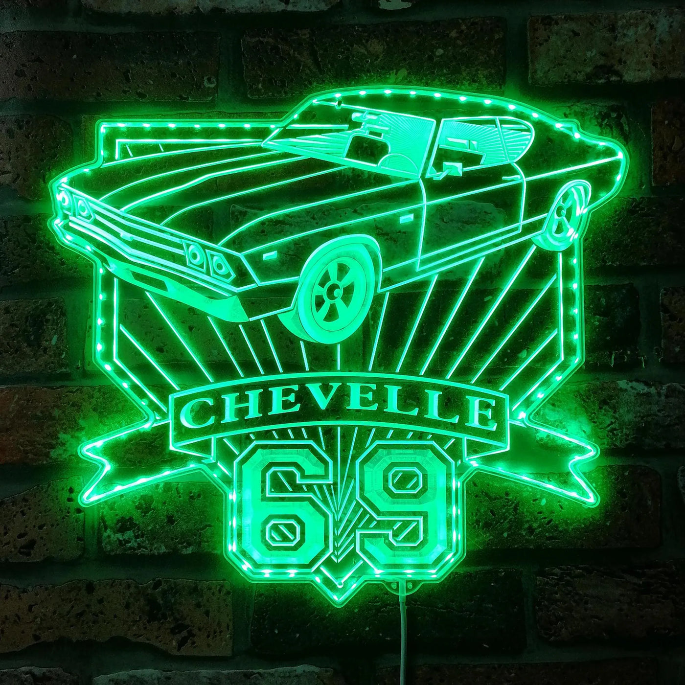 Illumi '69 Chevelle RGB LED Sign