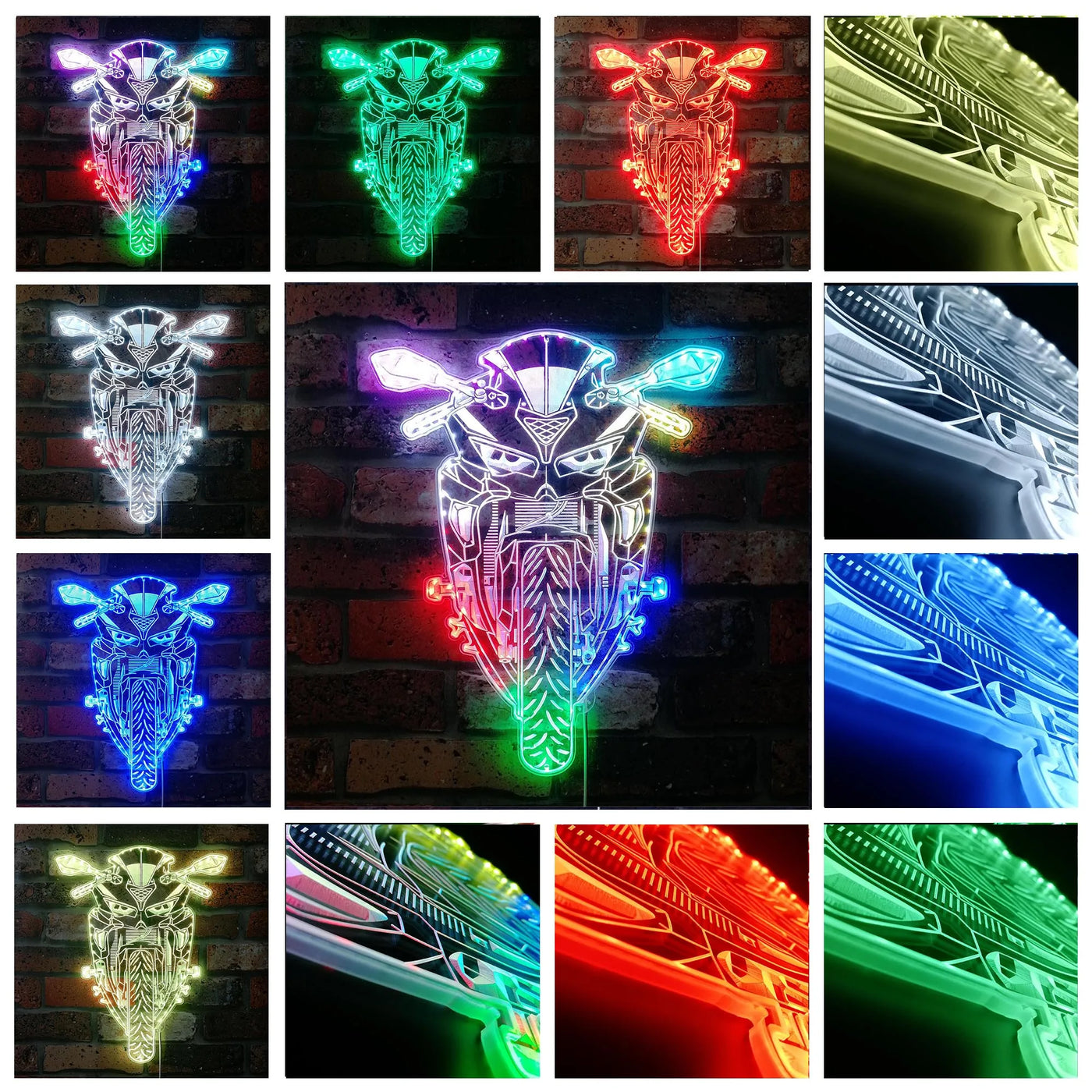 Illumi Motorcycle RGB LED Sign