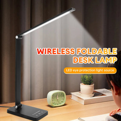 LumiCharge Foldable LED Desk Lamp