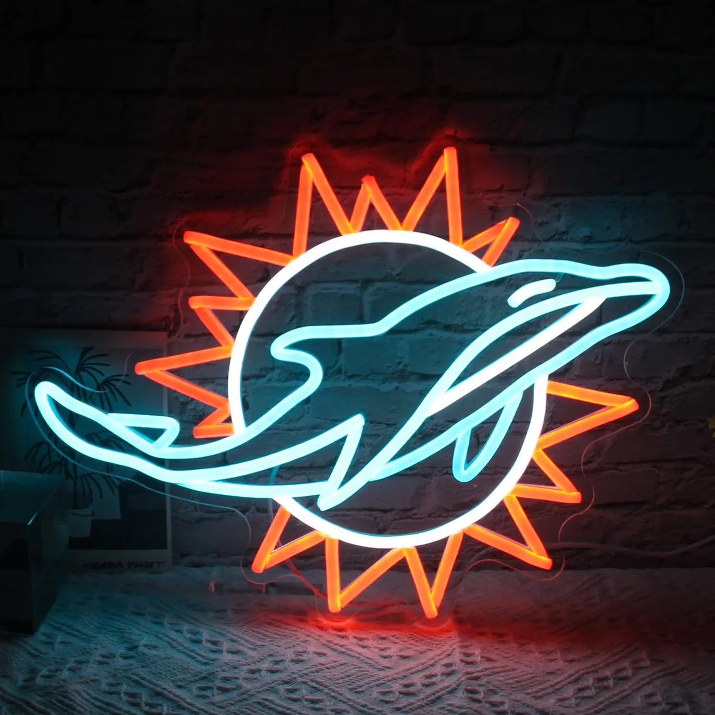 Miami Dolphins LED Neon Sign