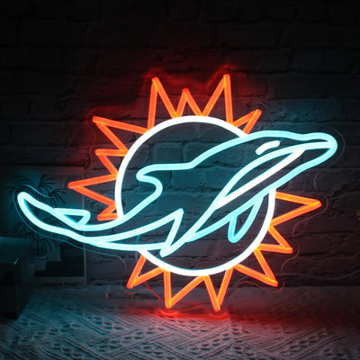 Miami Dolphins LED Neon Sign