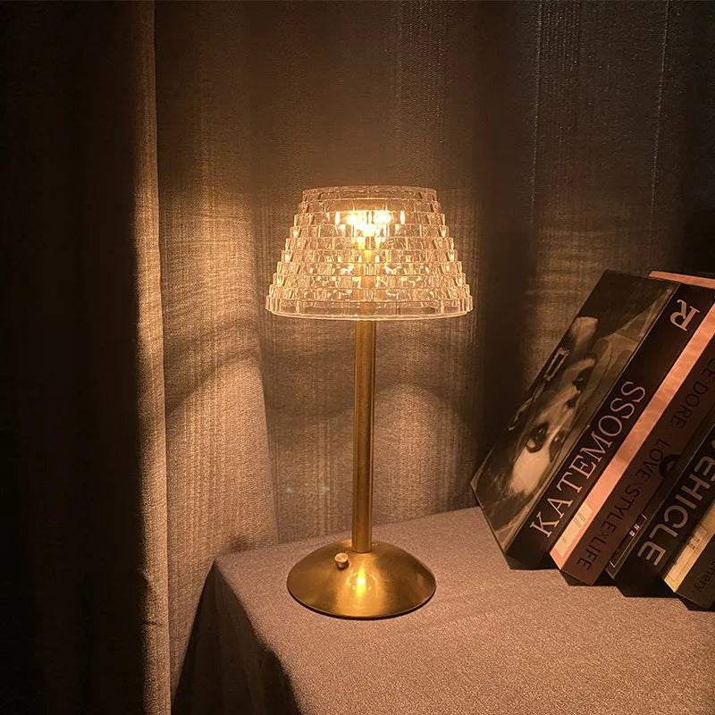 IllumiCrystal Touch Lamp