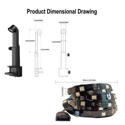 AuraSync RGBIC LED Strip Lights