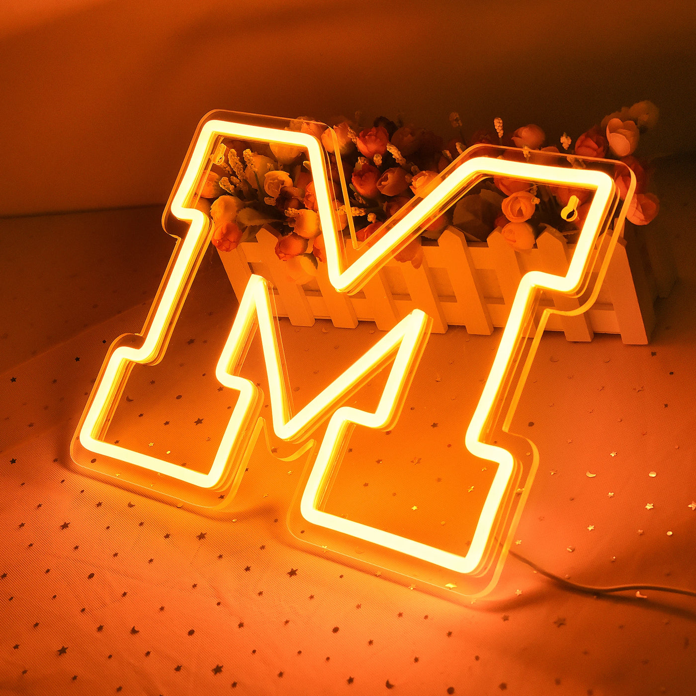 Illumi Michigan Wolverines Orange LED Neon Sign