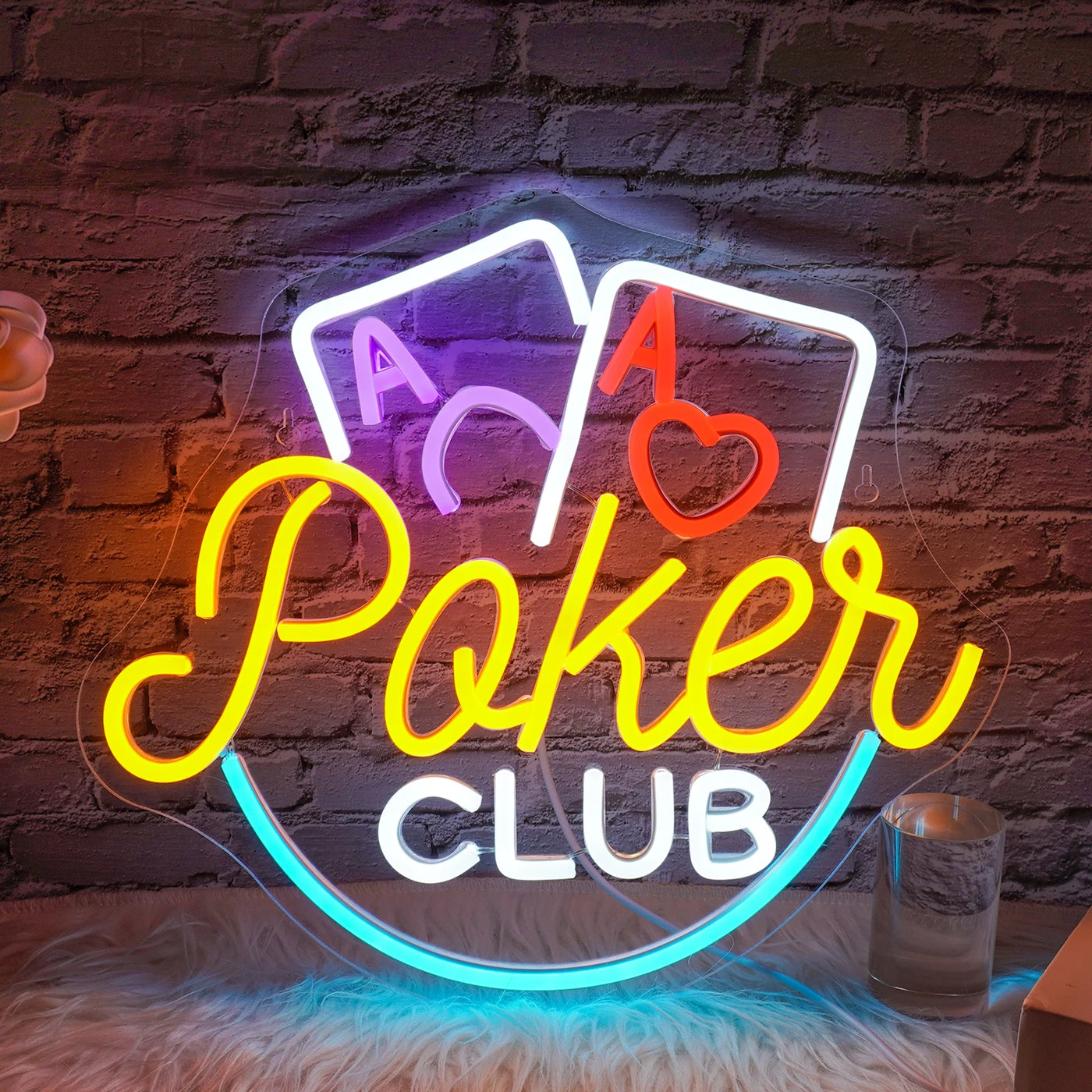 Illumi Poker Club Neon LED Sign