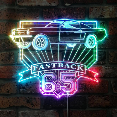 Illumi '65 Fastback RGB LED Sign