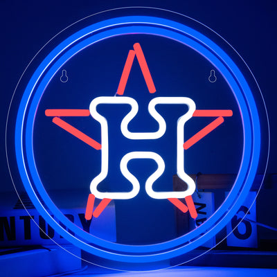 Illumi Houston Astros LED Neon Sign