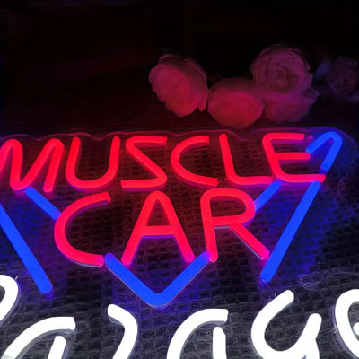 Illumi Muscle Car Garage LED Neon Sign