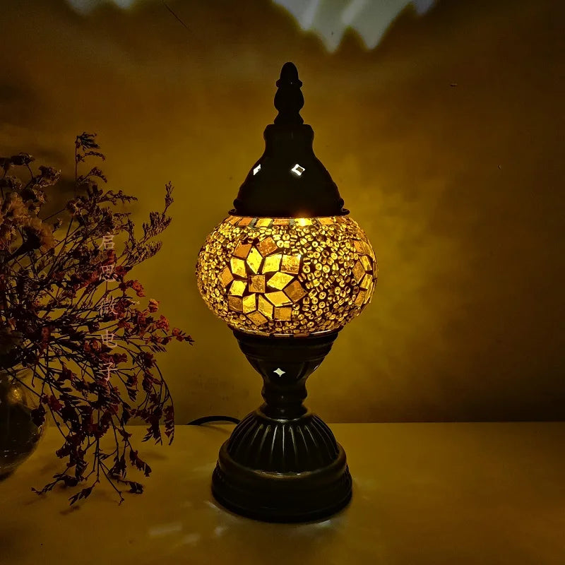 LumiMosaic Turkish Lamp