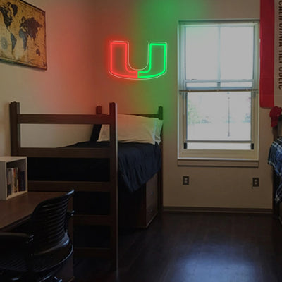 Illumi Miami Hurricanes LED Neon Sign