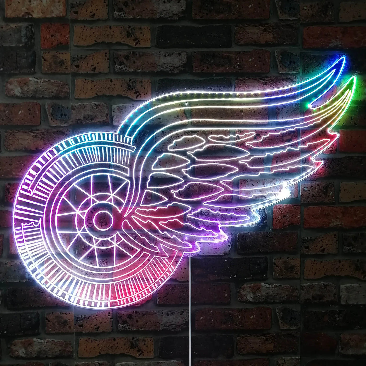 Detroit Red Wings RGB LED Sign