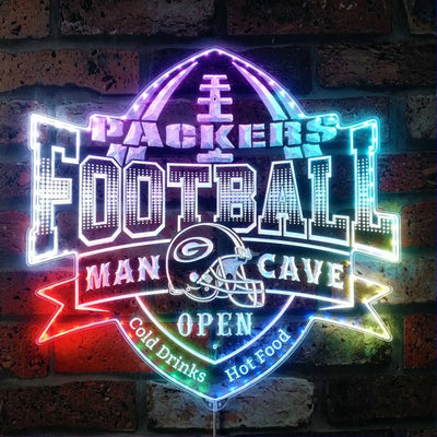 Green Bay Packers Sports Bar RGB LED Sign