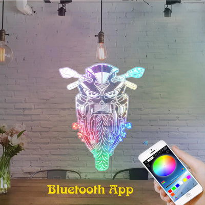 Illumi Motorcycle RGB LED Sign