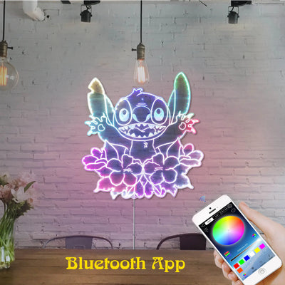 Stitch RGB LED Sign