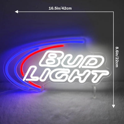 Illumi Bud Light Beer Neon LED Sign