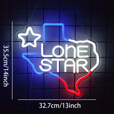 Illumi Lone Star State Neon LED Sign