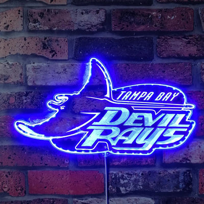 Tampa Bay Devil Rays RGB LED Sign