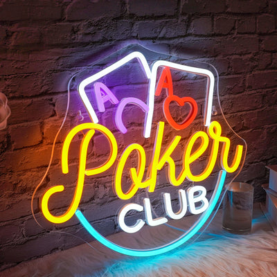 Illumi Poker Club Neon LED Sign