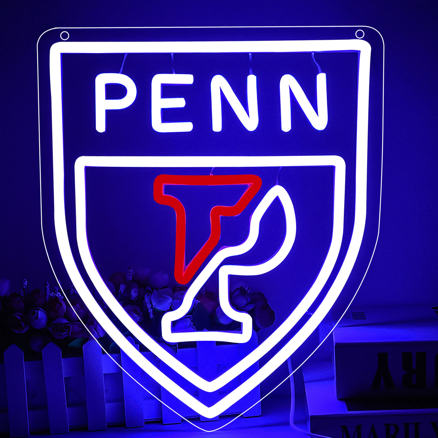 Illumi Pennsylvania Quakers LED Neon Sign