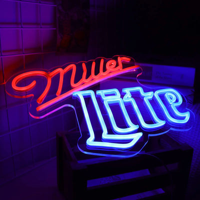 Illumi Miller Lite Beer Neon LED Sign