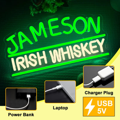 Illumi Jameson Irish Whiskey Neon LED Sign