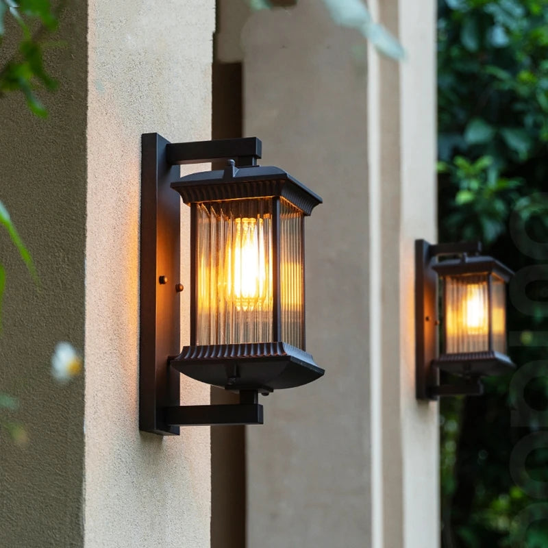 IllumiGuard Waterproof Outdoor Wall Lamp