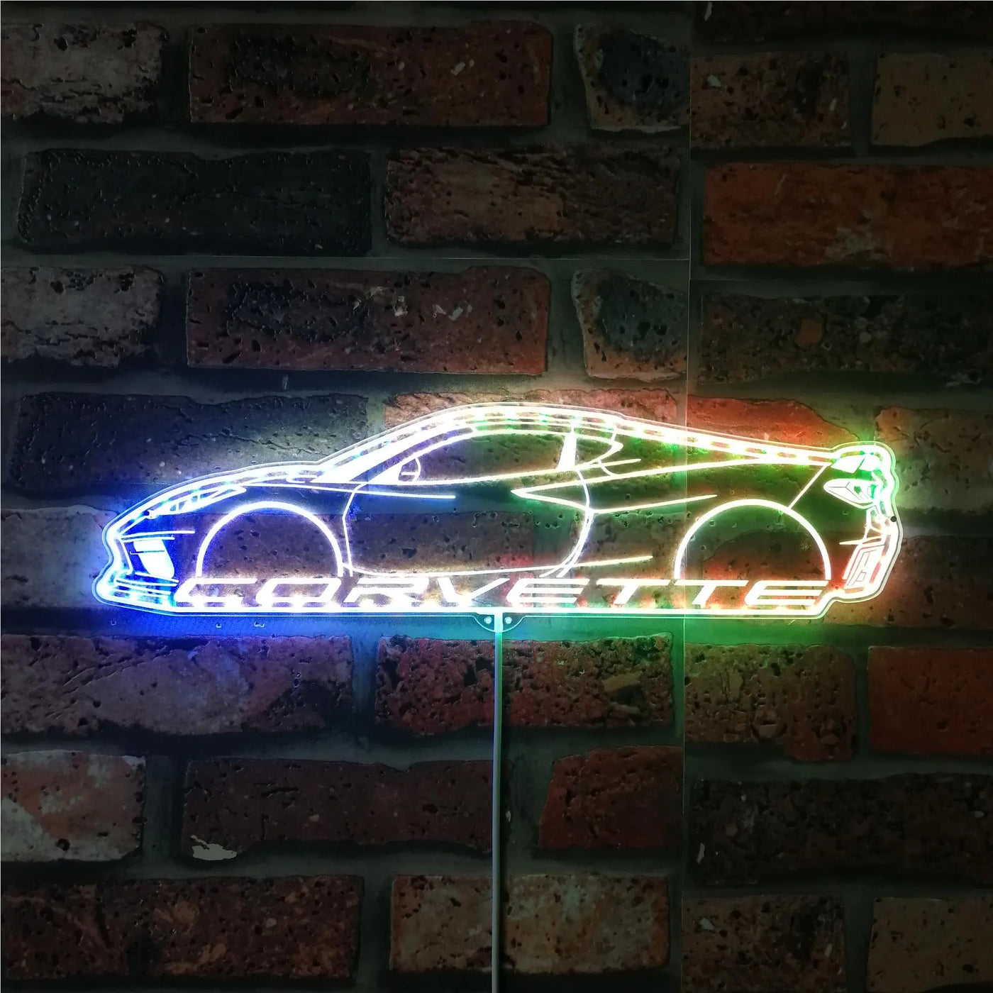 Illumi C8 Corvette RGB LED Sign