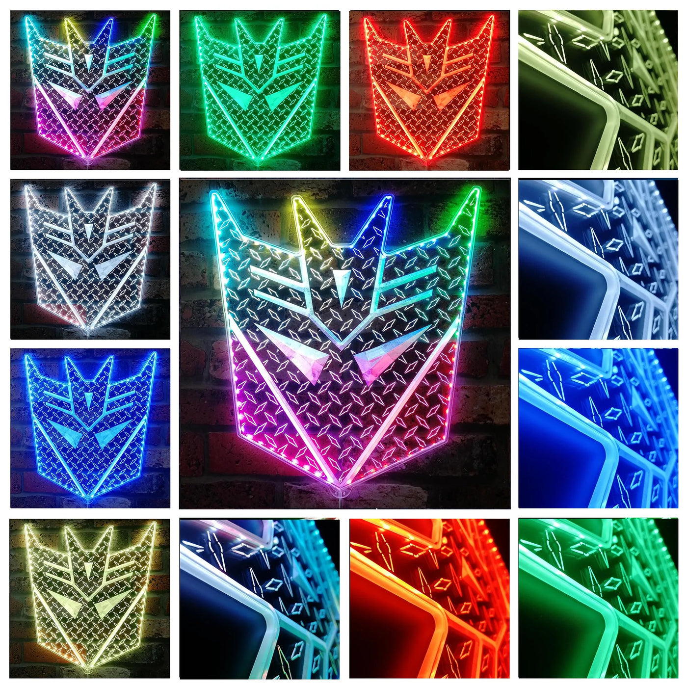 Optimus Prime RGB LED Sign