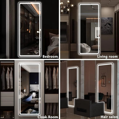 LumiDoor Luxe LED Mirror – 44.1'' x 15.8''