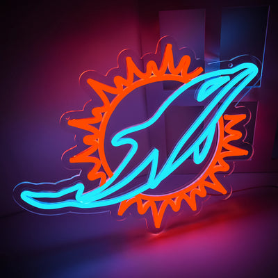 Illumi Miami Dolphins Neon LED Sign