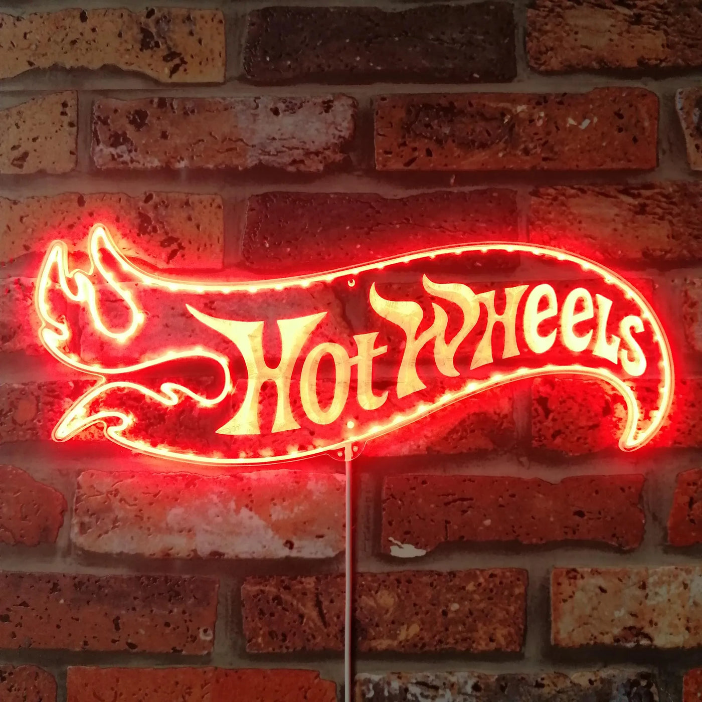 Hot Wheels RGB LED Sign