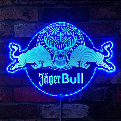 Jager Bull RGB LED Sign