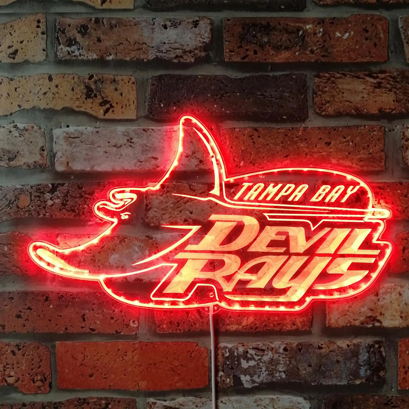 Tampa Bay Devil Rays RGB LED Sign