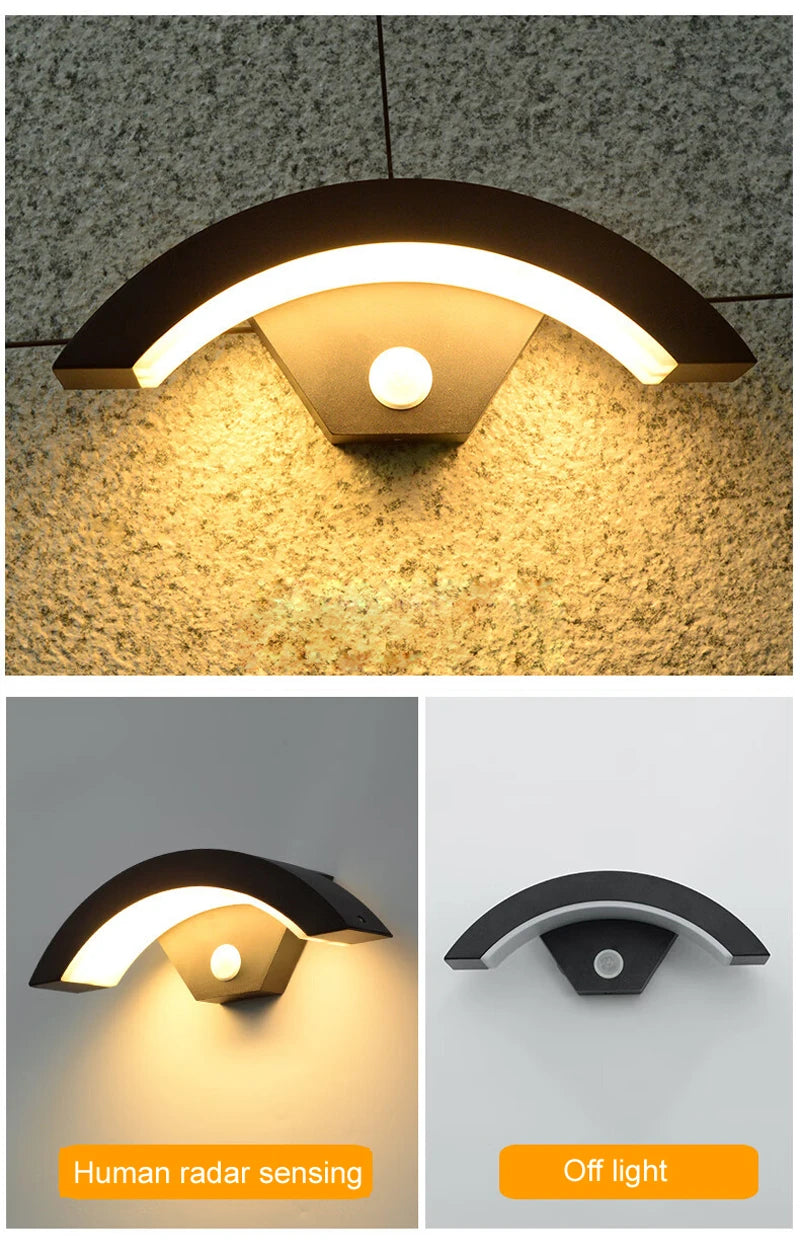 IllumiMotion Waterproof Outdoor Wall Light