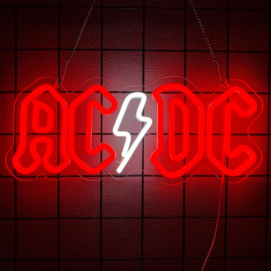 Illumi AC/DC Band Neon LED Sign