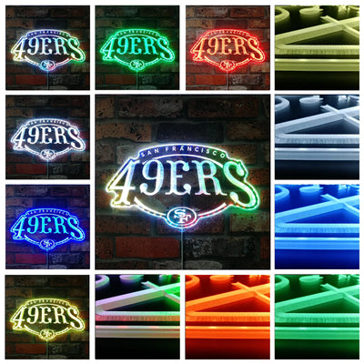 San Francisco 49ers RGB LED Sign