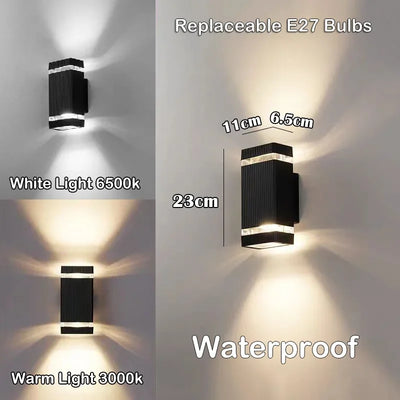 IllumiUp Waterproof LED Outdoor Wall Sconce