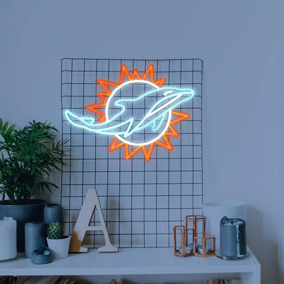 Miami Dolphins LED Neon Sign