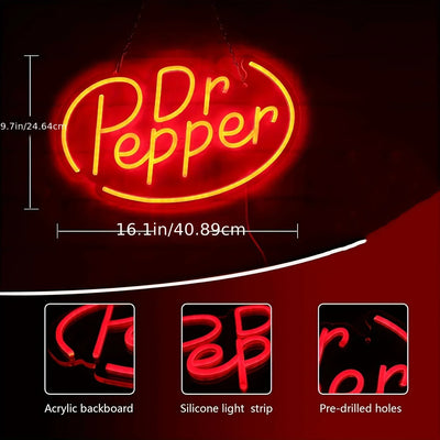 Illumi Dr Pepper Neon LED Sign