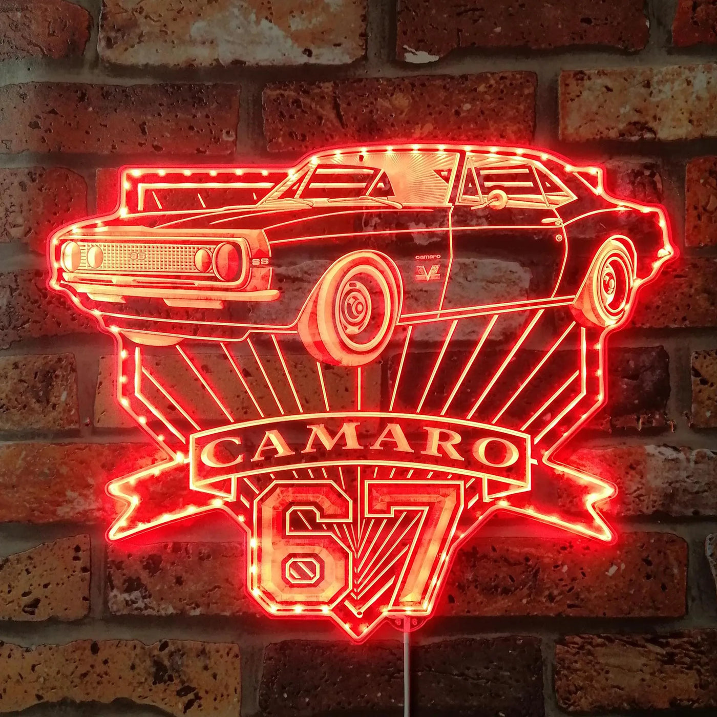 Illumi '67 Camaro RGB LED Sign