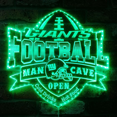 New York Giants Sports Bar RGB LED Sign