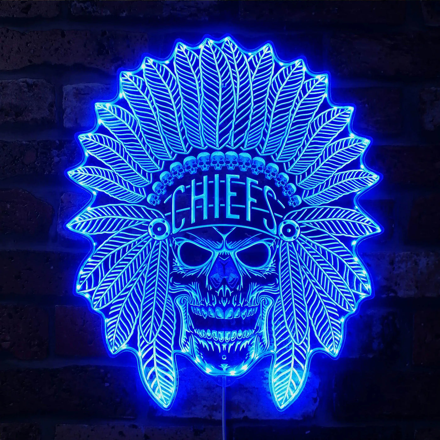 Kansas City Chiefs Kingdom LED Neon Sign