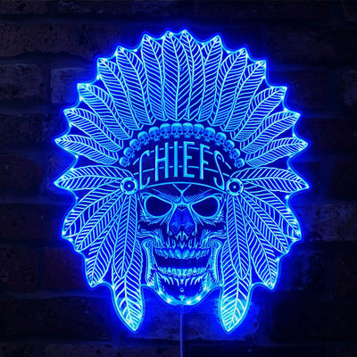 Kansas City Chiefs Kingdom LED Neon Sign