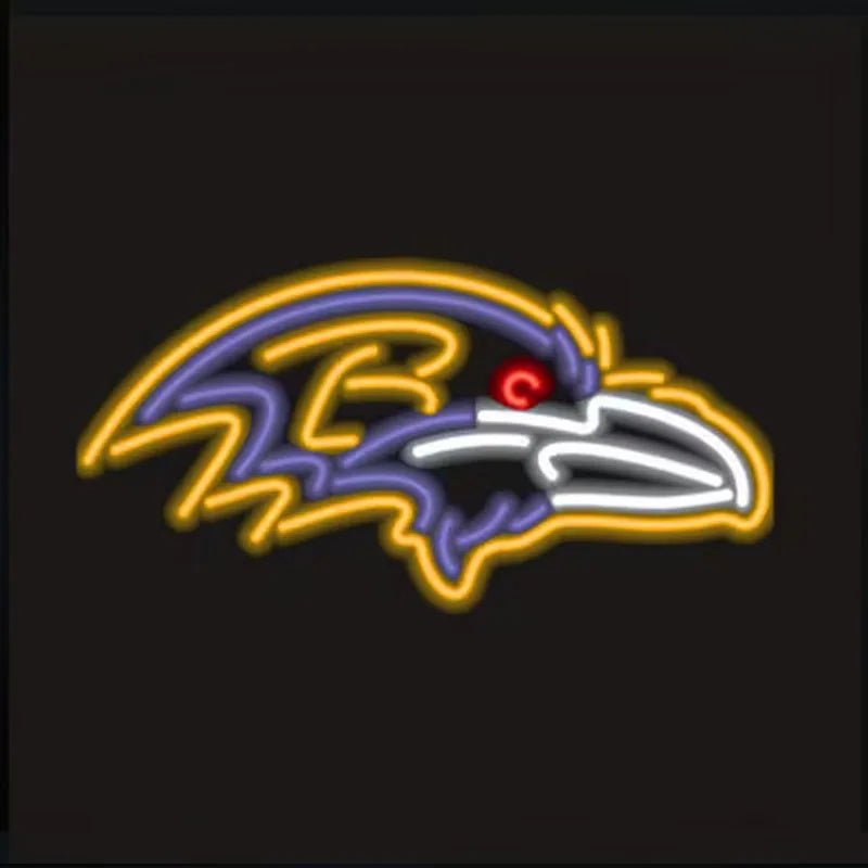 Illumi Baltimore Ravens Flock LED Neon Sign