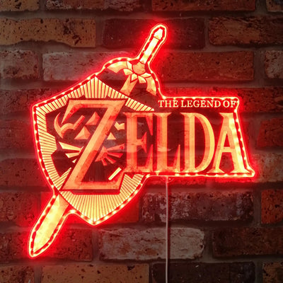 Legend of Zelda RGB LED Sign